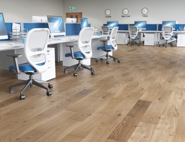Real Wood Flooring - A unique, authentic level of character to any room